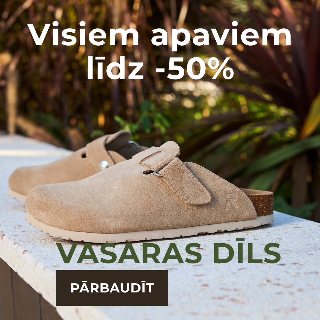 Visiem apaviem līdz -50%